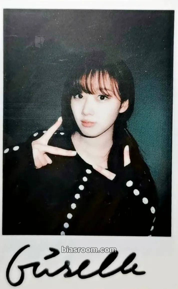 Giselle Girls Photocard - aespa - aespa K-pop photocard