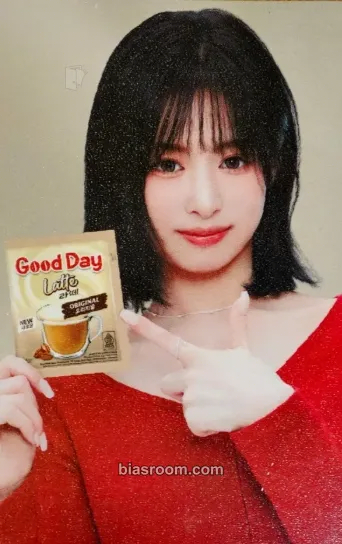 Ahyeon Good Day Coffee X BABYMONSTER Photocard - BABYMONSTER - BABYMONSTER K-pop photocard
