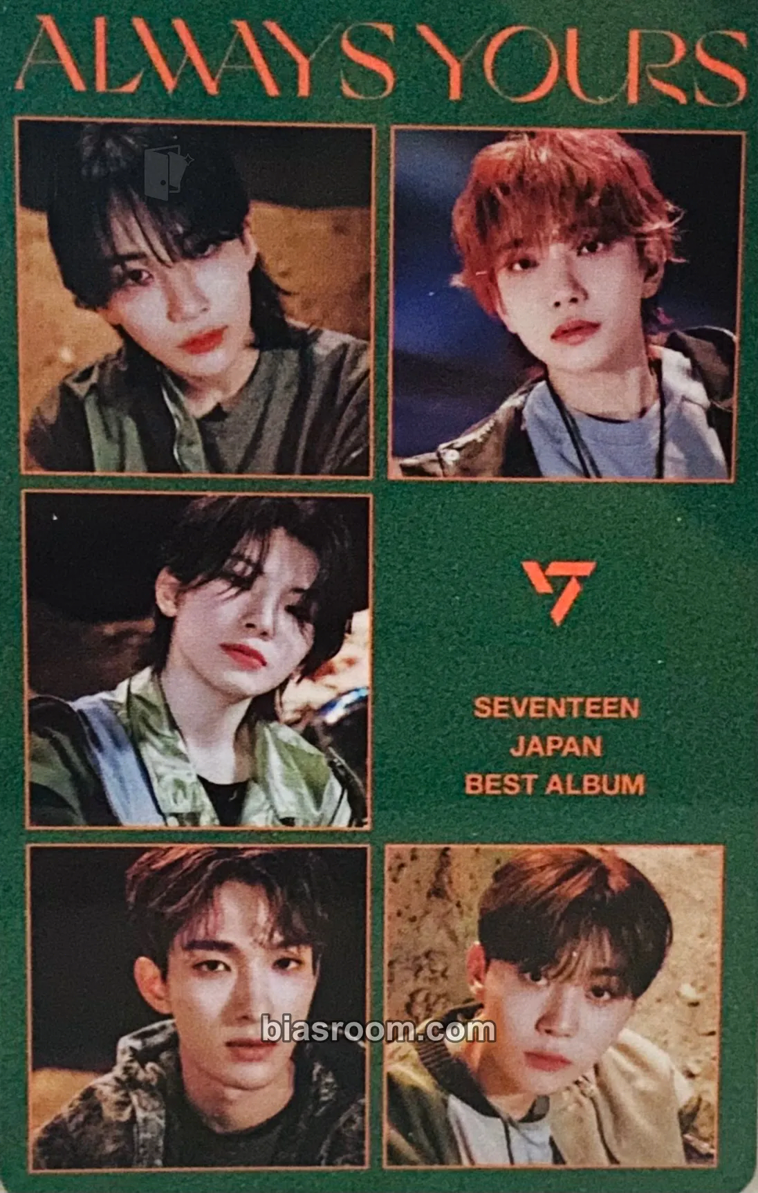 Always Yours Photocard - SEVENTEEN - SEVENTEEN K-pop photocard