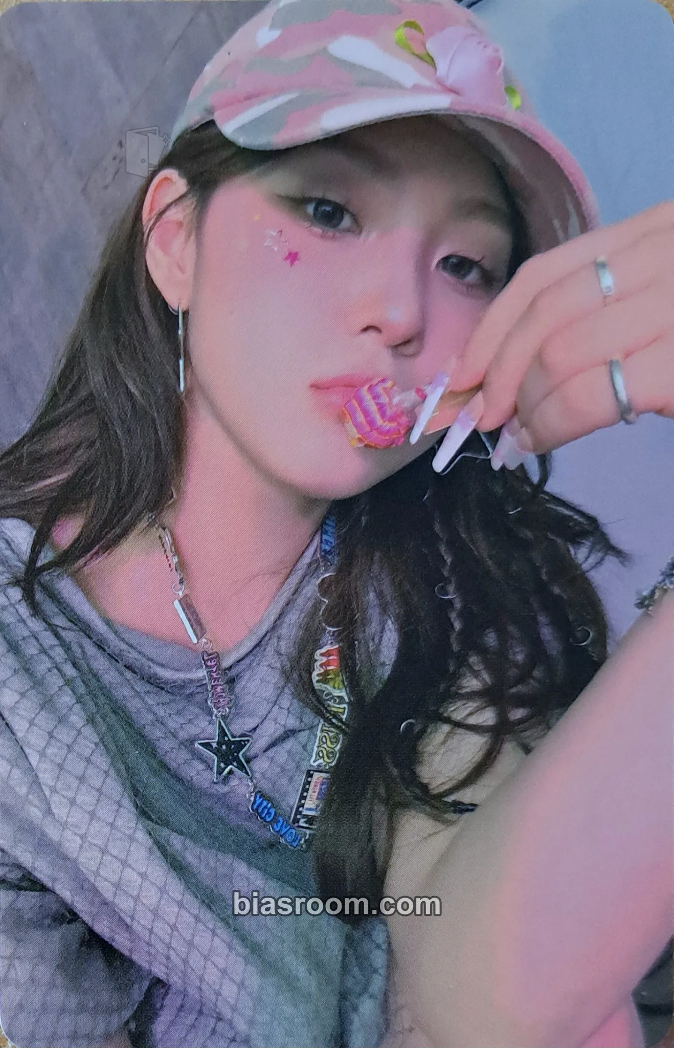 Chaehyun BUBBLE GUM Photocard - Kep1er - Kep1er K-pop photocard