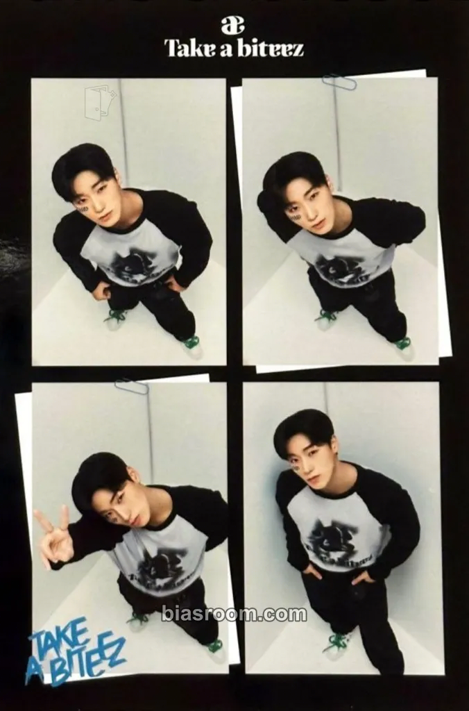 San Wonderwall Merchline Photocard - ATEEZ - ATEEZ K-pop photocard