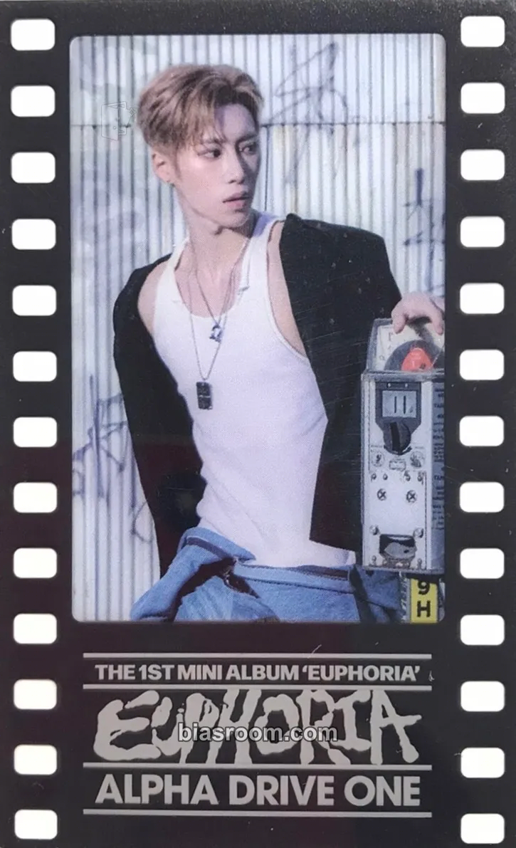 Arno EUPHORIA Photocard - ALPHA DRIVE ONE - ALPHA DRIVE ONE K-pop photocard