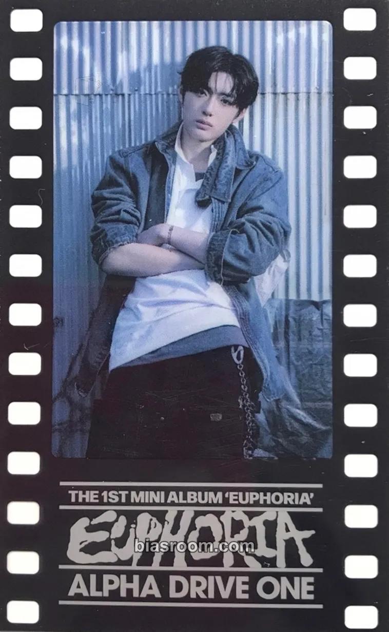 Sanghyeon EUPHORIA Photocard - ALPHA DRIVE ONE - ALPHA DRIVE ONE K-pop photocard