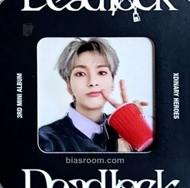 Xdinary Heroes - O.de - Deadlock Album non-standard size pob (pre-order benefit) frame photocard transparent/translucent film photo