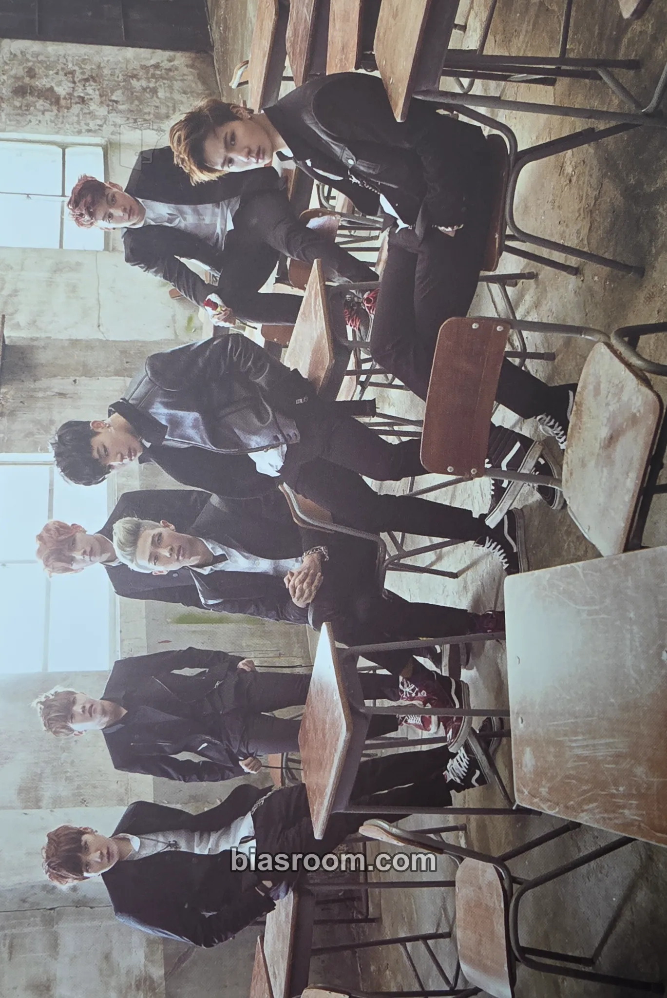 Piano Sheet Music Photocard - BTS - BTS K-pop photocard