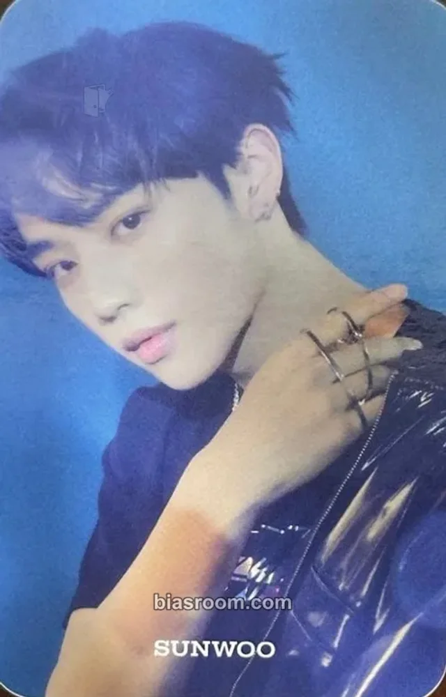 THE BOYZ - Sunwoo - Breaking Dawn Album album photocard hush version sticker