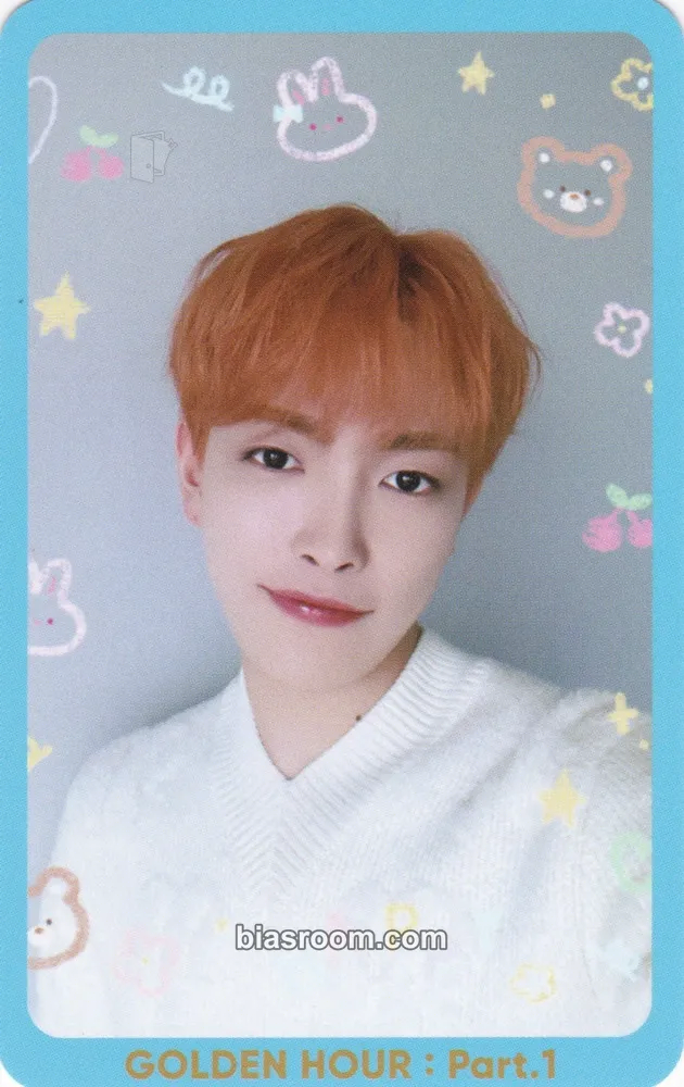 Hongjoong GOLDEN HOUR : Part.1 Photocard - ATEEZ - ATEEZ K-pop photocard