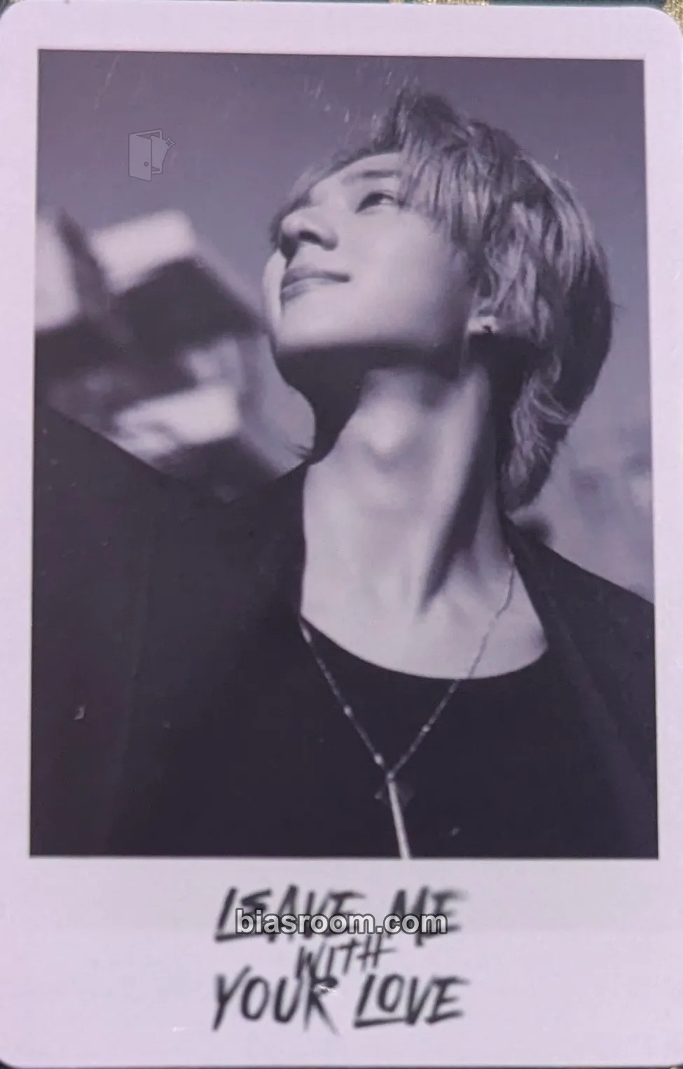 NuNew LEAVE ME WITH YOUR LOVE Photocard - NuNew K-pop photocard