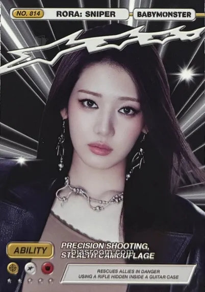 Rora WE GO UP Photocard - BABYMONSTER - BABYMONSTER K-pop photocard