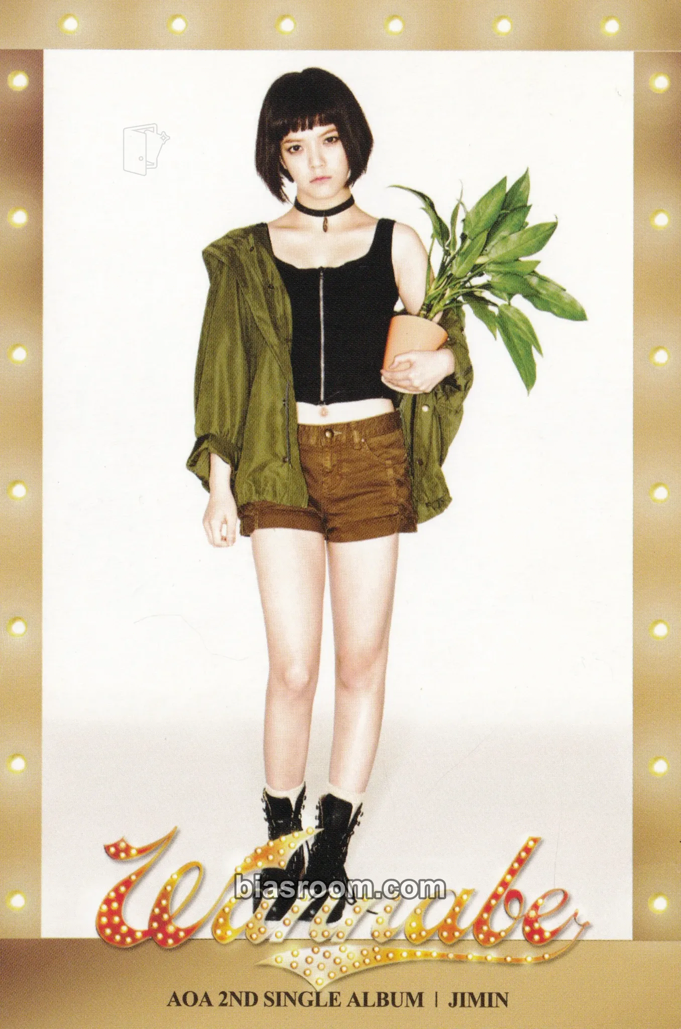 Jimin Wanna Be Photocard - AOA - AOA K-pop photocard