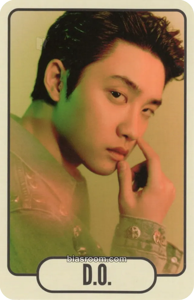 D.O. EXO POP UP <EXOcial Club - Cream Soda> in Seoul Photocard - EXO - EXO K-pop photocard