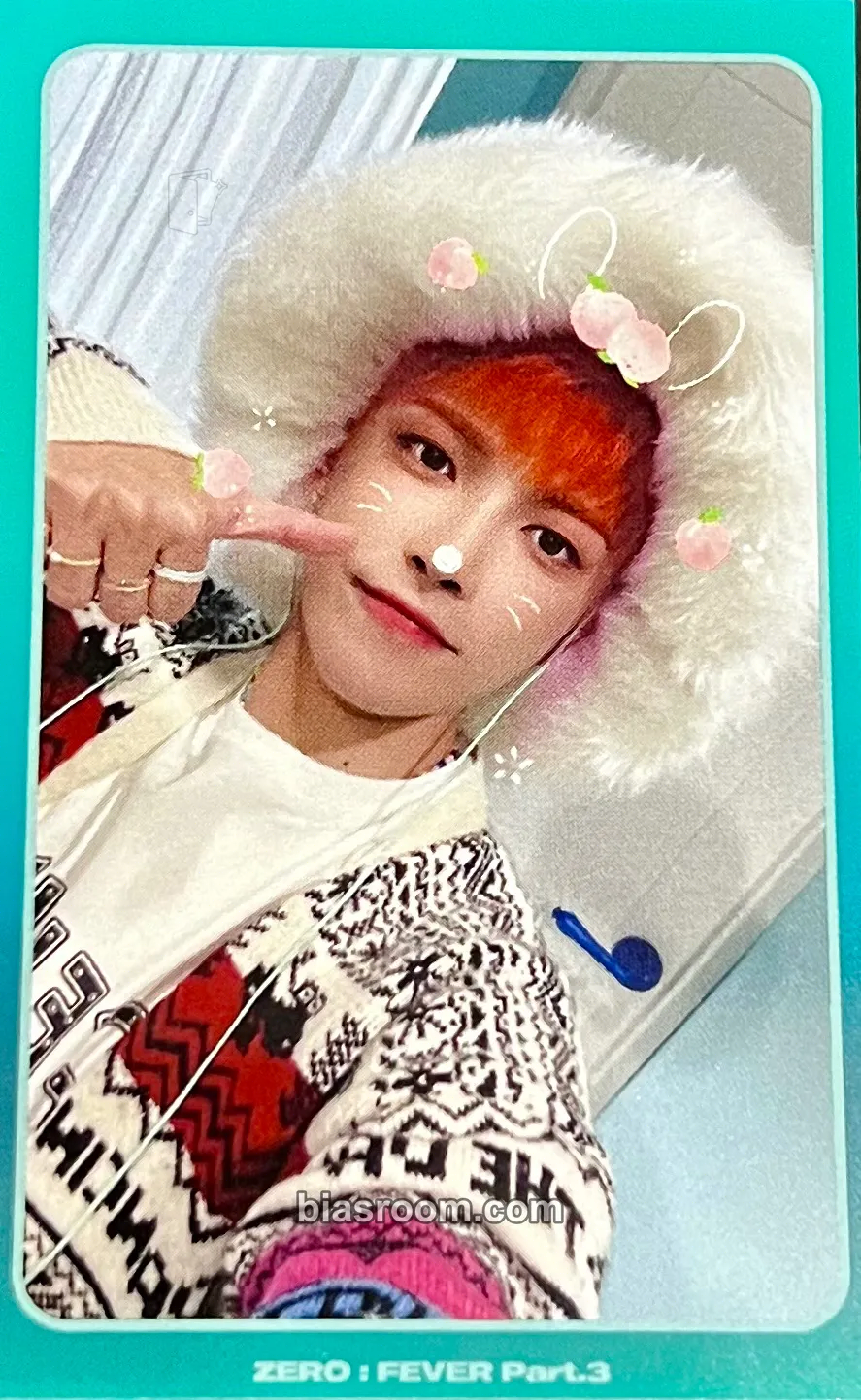 Hongjoong ZERO : FEVER Part.3 Photocard - ATEEZ - ATEEZ K-pop photocard