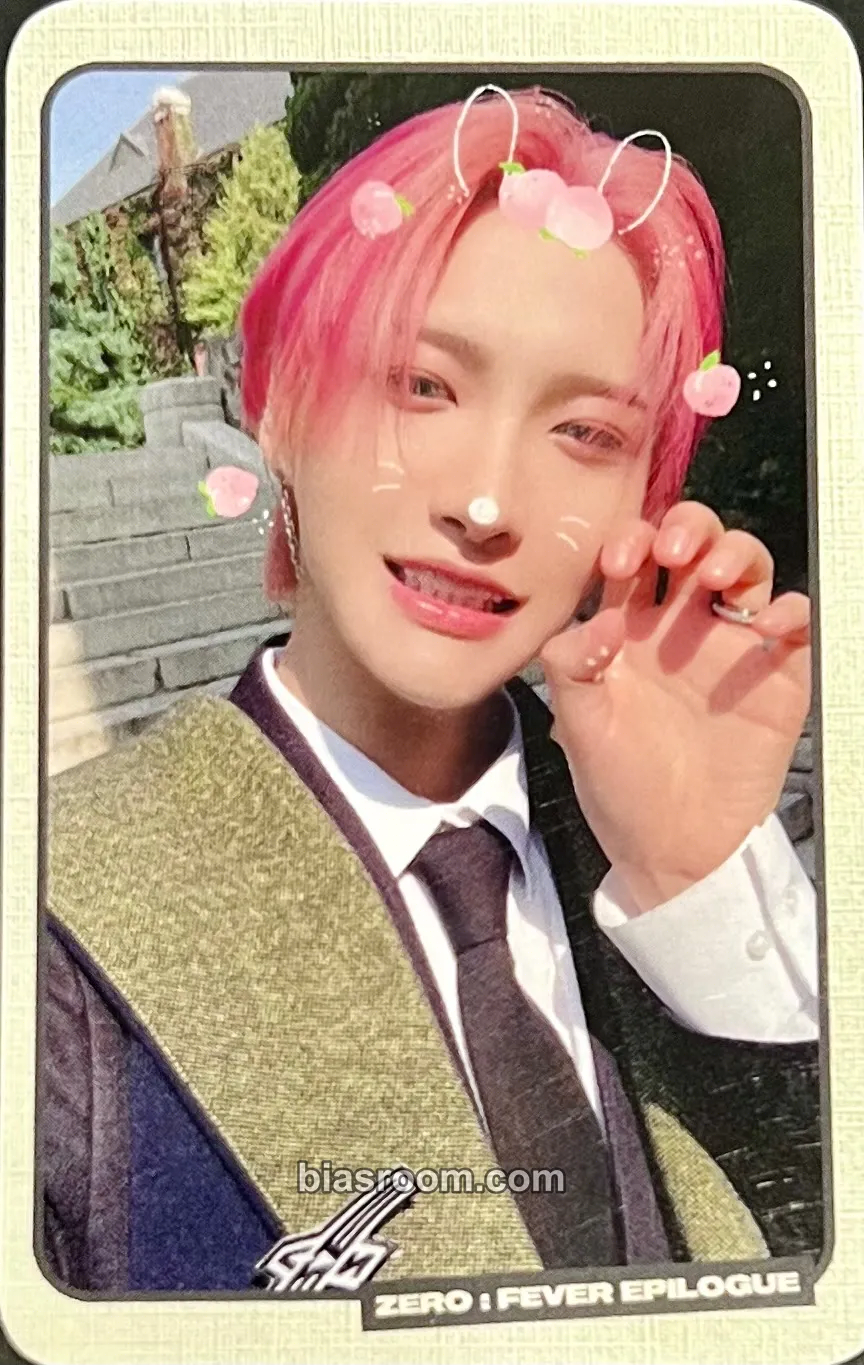 Seonghwa ZERO : FEVER EPILOGUE Photocard - ATEEZ - ATEEZ K-pop photocard