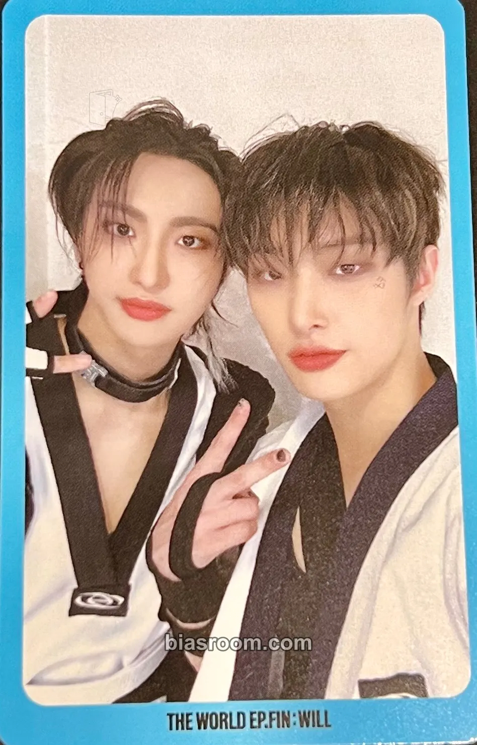 THE WORLD EP.FIN : WILL Photocard - ATEEZ - ATEEZ K-pop photocard