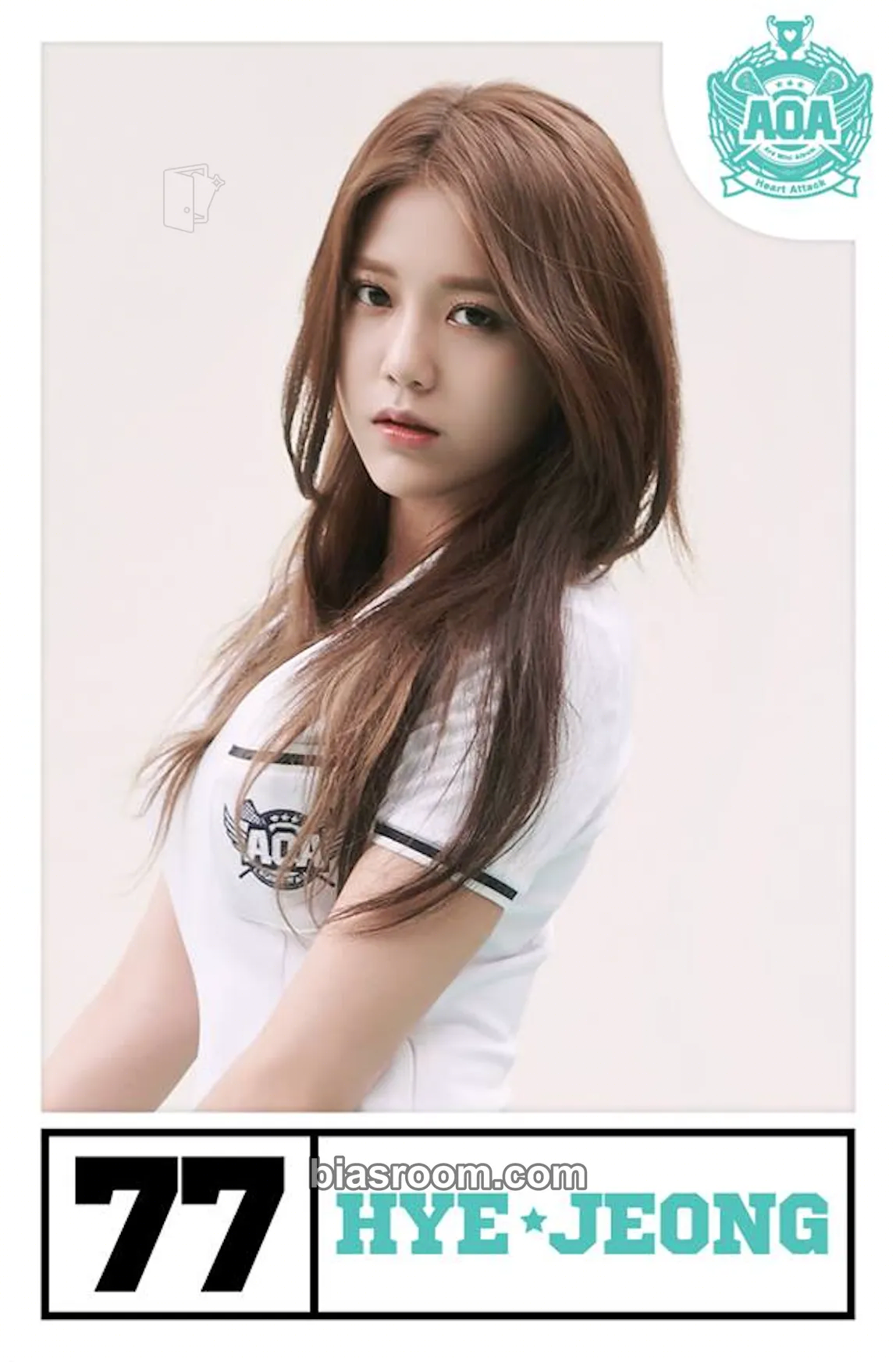 Hyejeong Heart Attack Photocard - AOA - AOA K-pop photocard