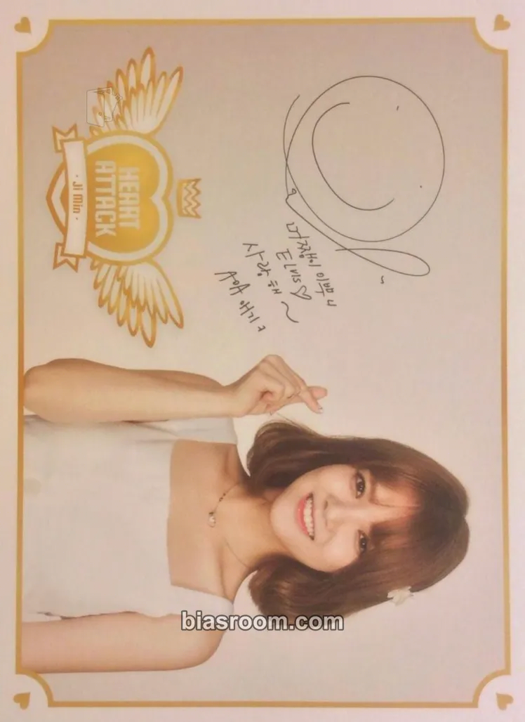 Jimin 2015 AOA Heart Attack Photocard - AOA - AOA K-pop photocard