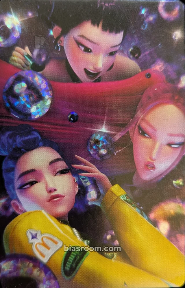 KPop Demon Hunters - Mira & Rumi & Zoey - McDonald’s KPop Demon Hunters Meal Other mcdonald's holographic (hologram) brand collaboration purchase benefit