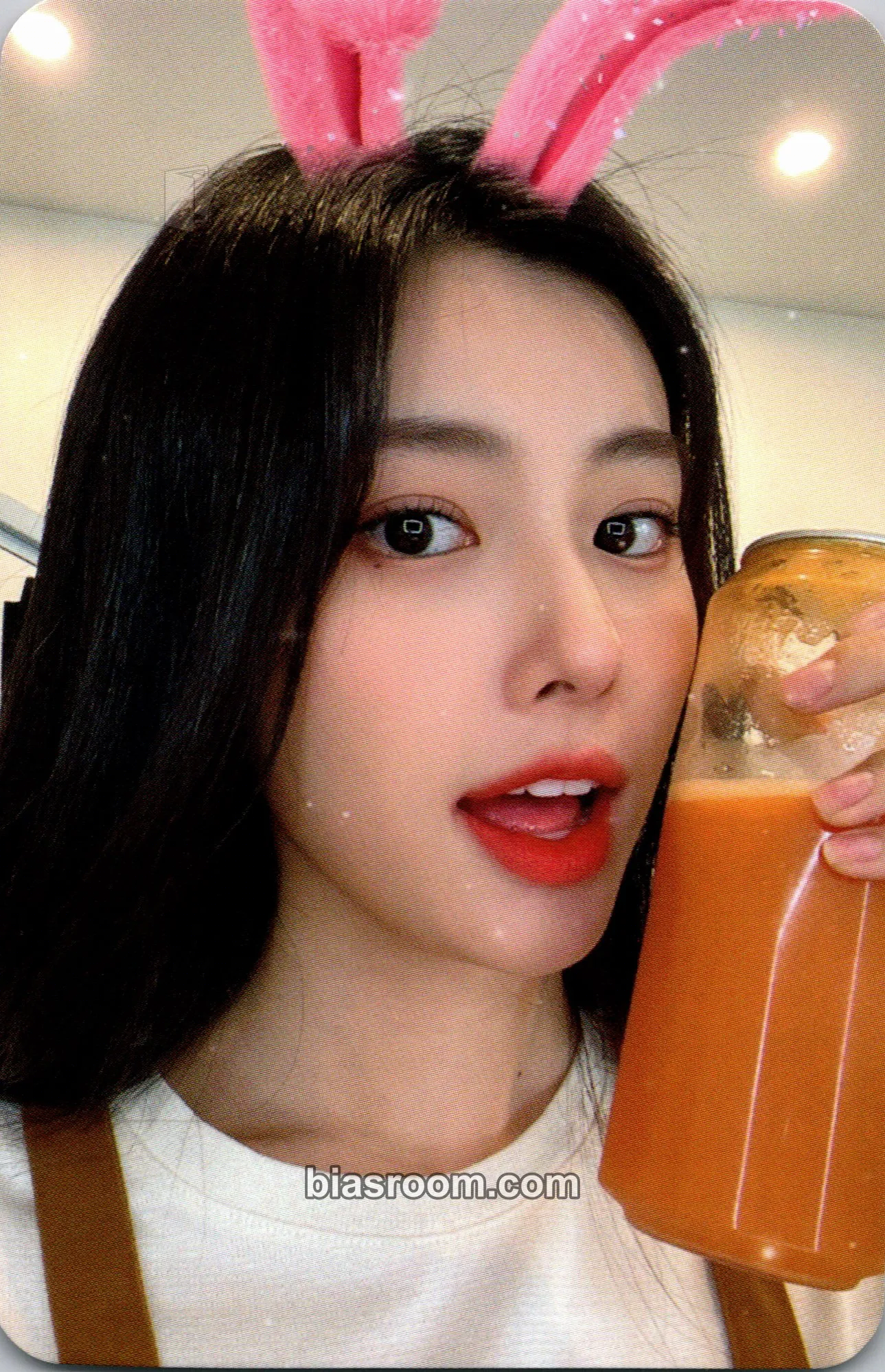 Hyewon Kang Hyewon x Wonderwall - Art Lab Project Photocard - Kang Hyewon - Kang Hyewon K-pop photocard
