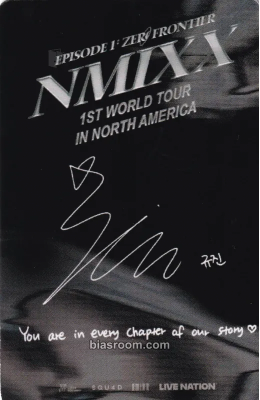 Kyujin EPISODE 1: ZERO FRONTIER - 1st World Tour Photocard - NMIXX