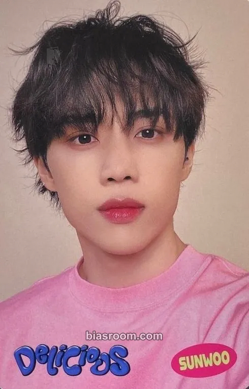 Sunwoo Delicious Photocard - THE BOYZ - THE BOYZ K-pop photocard