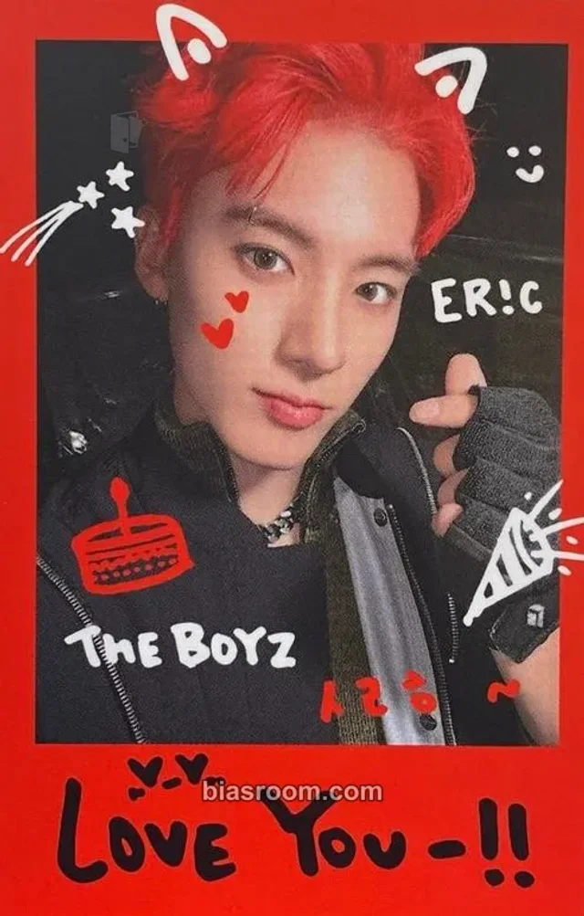 THE BOYZ - Eric - Phantasy Pt. 2: Sixth Sense Album everline lucky draw polaroid