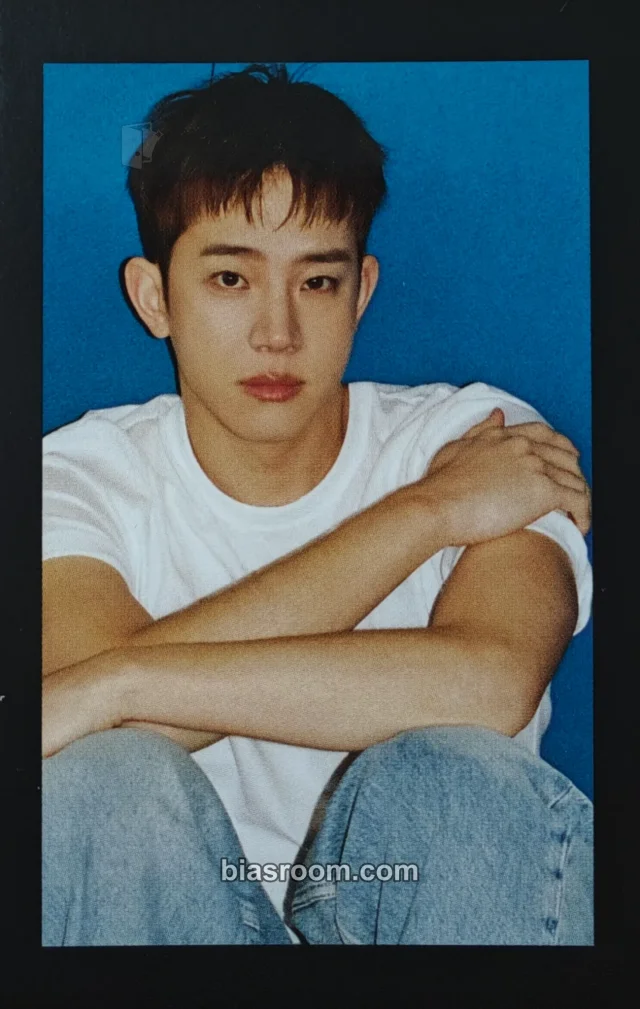 The Rose - Dojoon - WRLD Album vinyl version album photocard back side