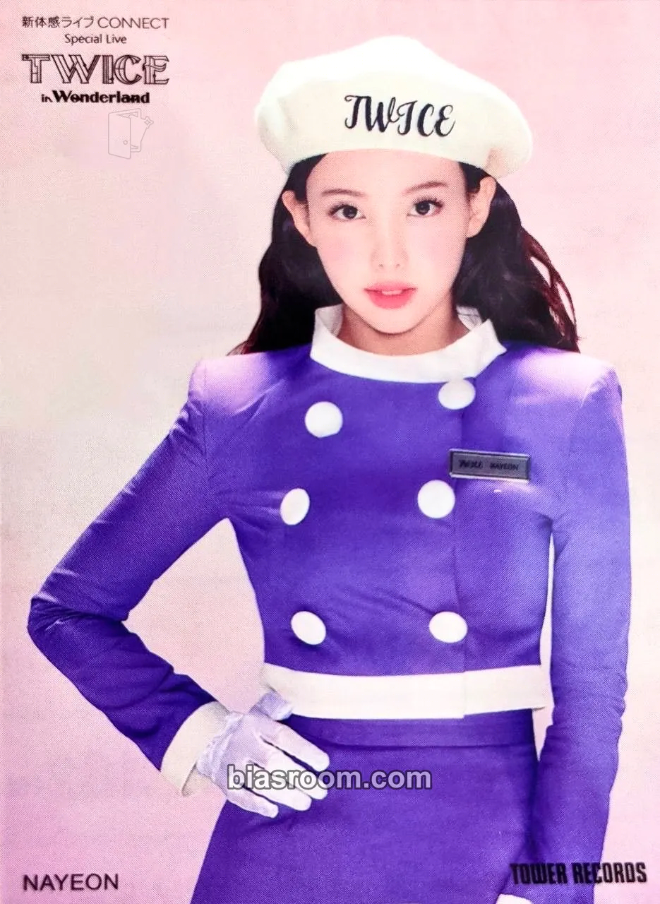 Nayeon TWICE in Wonderland Photocard - TWICE - TWICE K-pop photocard