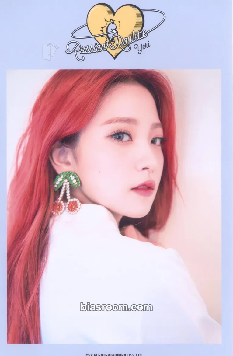 Yeri Russian Roulette Photocard - Red Velvet - Red Velvet K-pop photocard