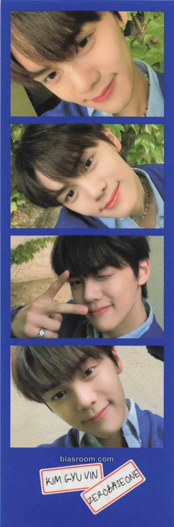 Gyuvin 1st Global Official Fanclub Photocard - ZEROBASEONE - ZEROBASEONE K-pop photocard