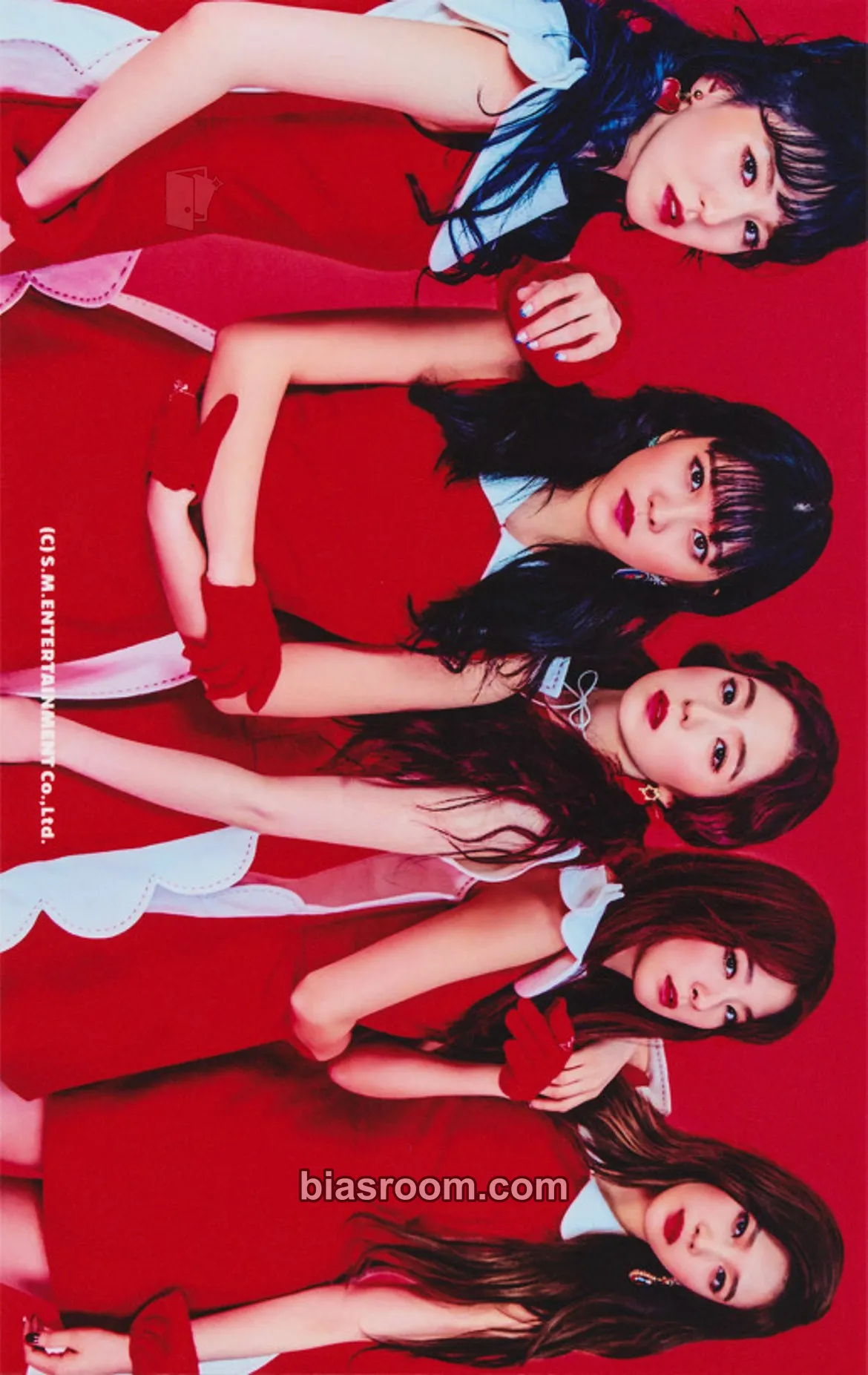 Rookie Photocard - Red Velvet - Red Velvet K-pop photocard