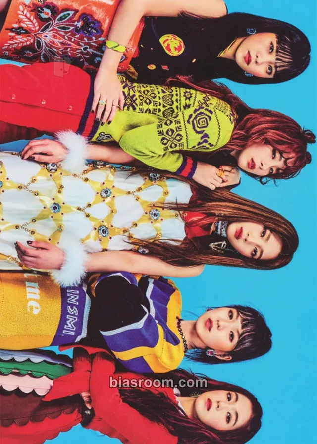 Red Velvet - Rookie Album postcard postcard set merch horizontal
