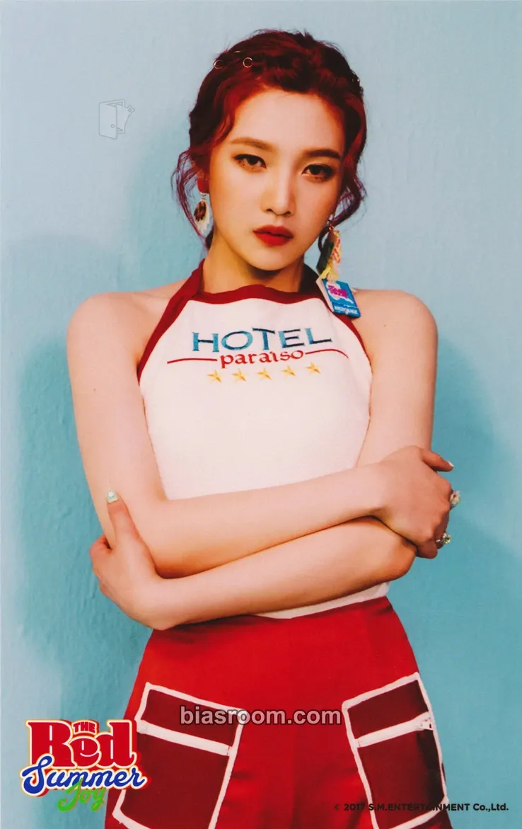 Joy The Red Summer Photocard - Red Velvet - Red Velvet K-pop photocard