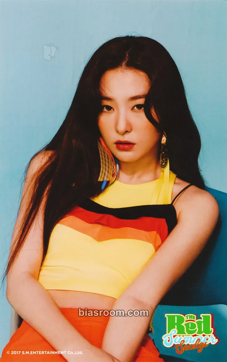 Seulgi The Red Summer Photocard - Red Velvet - Red Velvet K-pop photocard