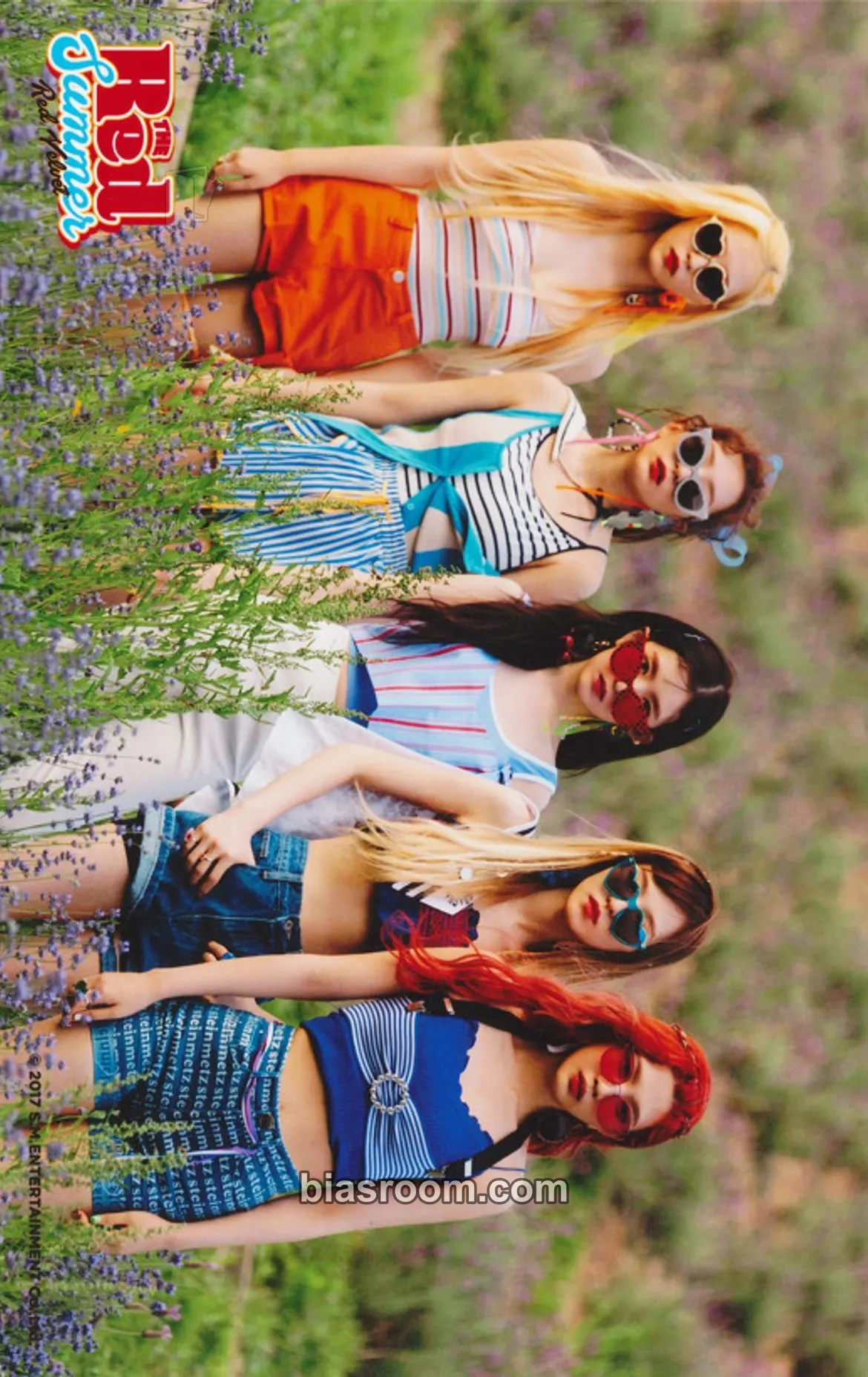 The Red Summer Photocard - Red Velvet - Red Velvet K-pop photocard