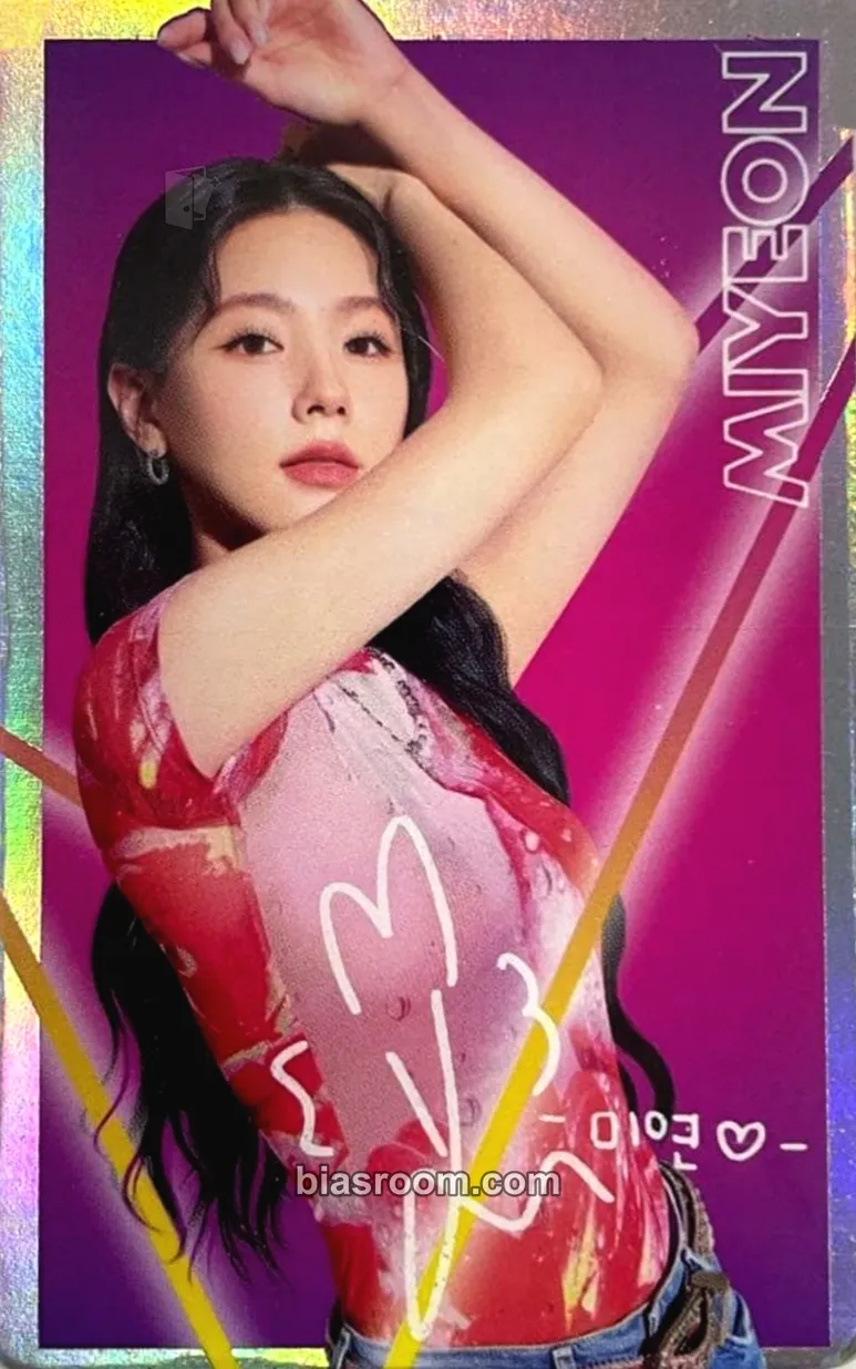 Miyeon (G)I-DLE x Rexona Photocard - i-dle - i-dle K-pop photocard