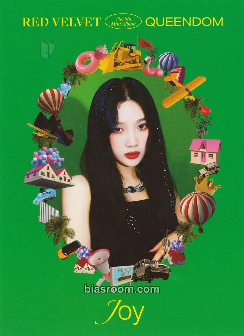 Joy Queendom Photocard - Red Velvet - Red Velvet K-pop photocard