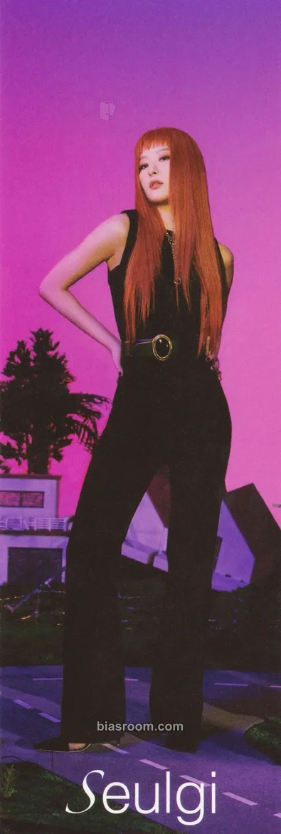 Seulgi Queendom Photocard - Red Velvet - Red Velvet K-pop photocard