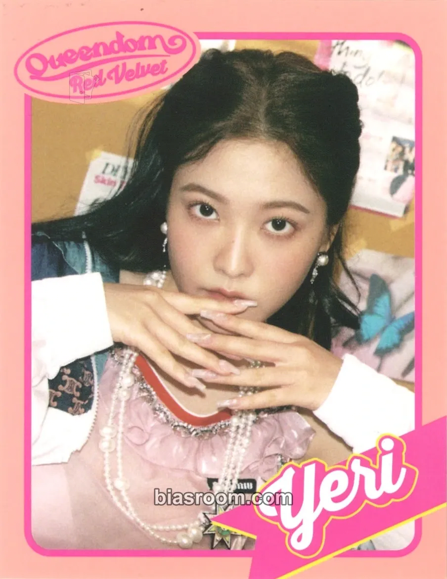 Yeri Queendom Photocard - Red Velvet - Red Velvet K-pop photocard