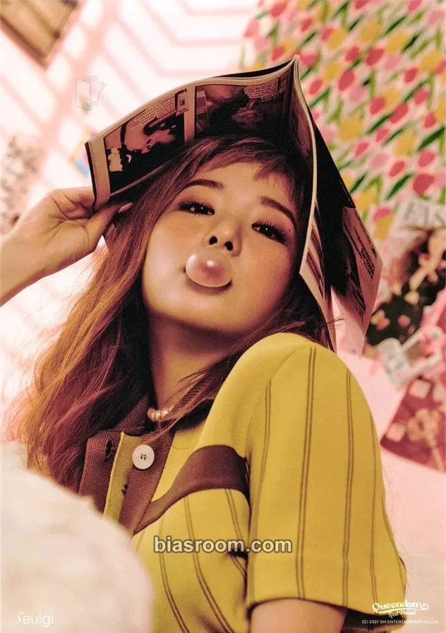 Red Velvet - Seulgi - Queendom Album A4 merch