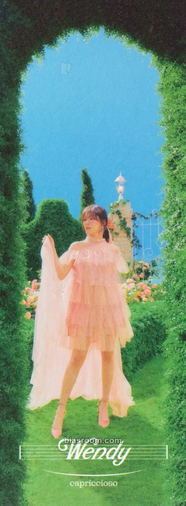 Red Velvet - Wendy - The ReVe Festival 2022 – Feel My Rhythm Album album inclusion bookmark double-sided