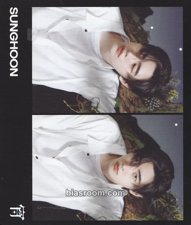 ENHYPEN - Sunghoon - 宵 -YOI- Album horizontal photo print solo jacket version