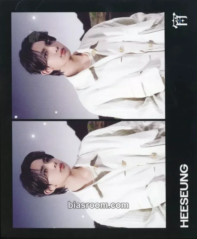ENHYPEN - Heeseung - 宵 -YOI- Album album inclusion horizontal film photo solo jacket version