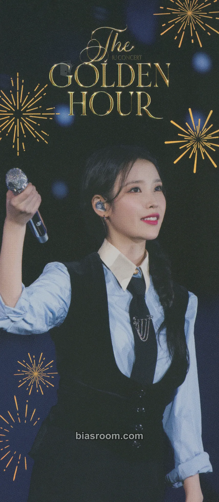 IU IU x CGV 'The Golden Hour : Under The Orange Sun' Photocard - IU K-pop photocard