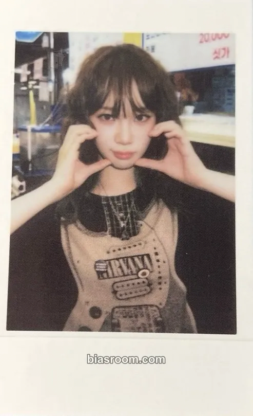 Kim Chaewon SPAGHETTI Photocard - LE SSERAFIM - LE SSERAFIM K-pop photocard