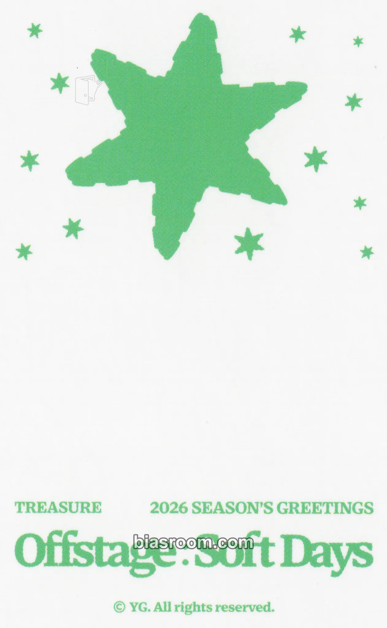 Haruto 2026 Season's Greetings - Offstage: Soft days Photocard