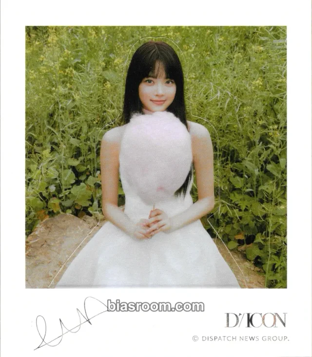 LE SSERAFIM - Hong Eunchae - D'ICON Issue N°14 Other pop-up card postcard merch pop-up store japan