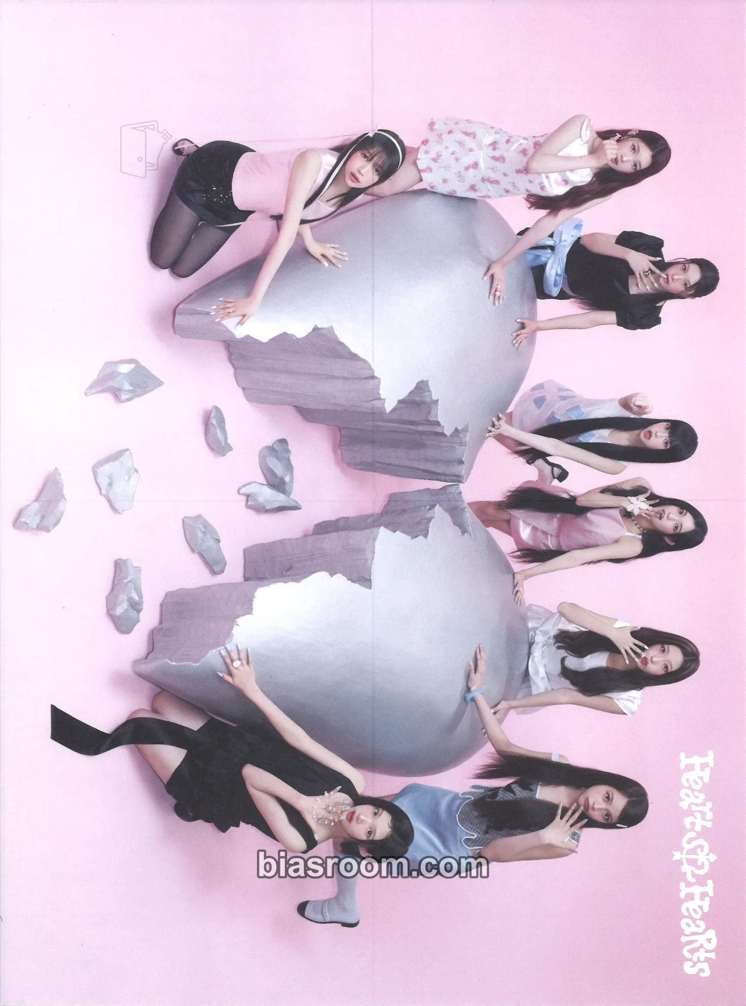 FOCUS Photocard - Hearts2Hearts - Hearts2Hearts K-pop photocard