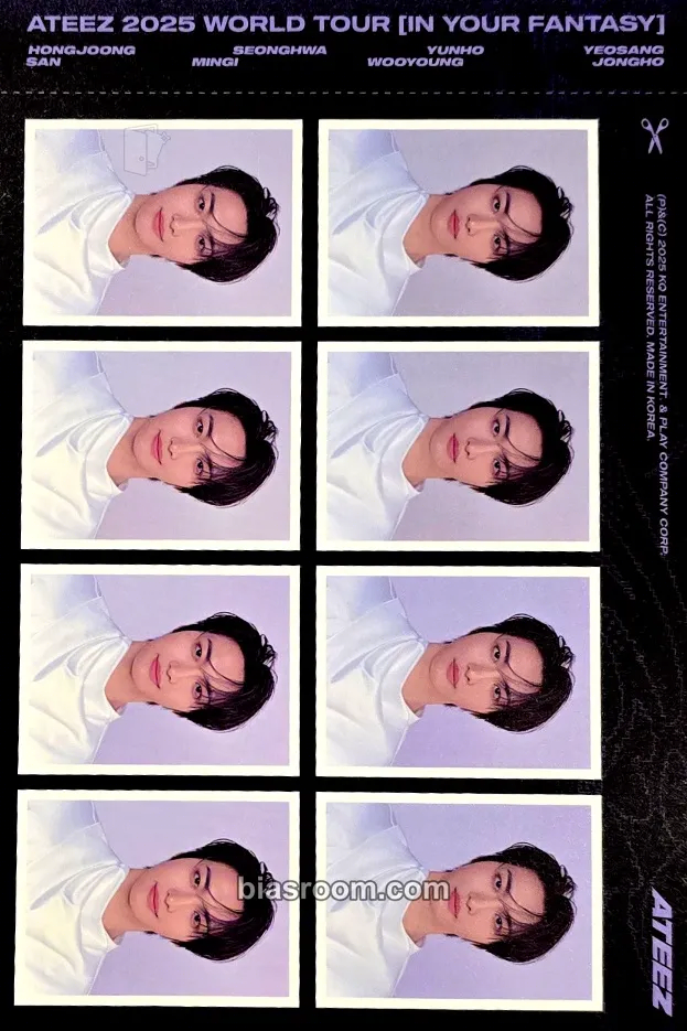 Seonghwa In Your Fantasy World Tour 2025 - 2026 Photocard - ATEEZ - ATEEZ K-pop photocard