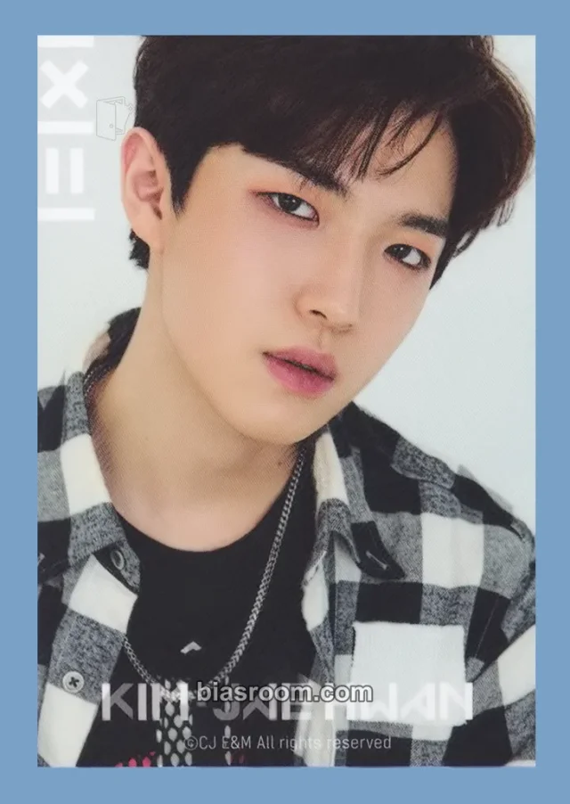 Wanna One - Jaehwan - 1X1=1 (To Be One) Album album photocard sky version double-sided