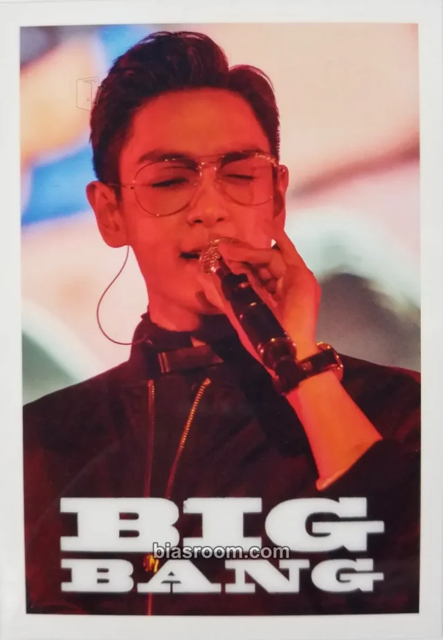 BIGBANG - T.O.P - 2016 BIGBANG WORLD TOUR [MADE] FINAL IN SEOUL LIVE Album album photocard